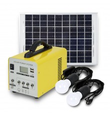 Сонячний зарядний пристрій New Energy Technology SL78-Q1 для освітлення приміщень і зарядки гаджетів