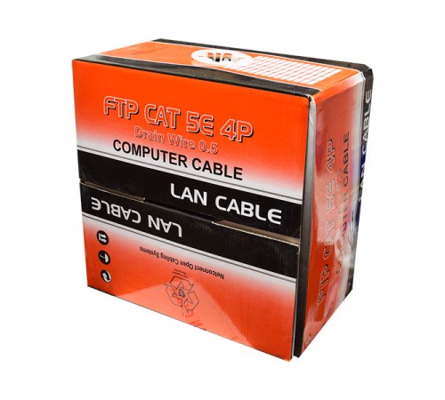 FTP 4*2*0.5-CU кат.5е (FTP мідь внутрішній) бухта 305м FTP 4*2*0.5-CU кат.5е (FTP мідь внутрішній) бухта 305м