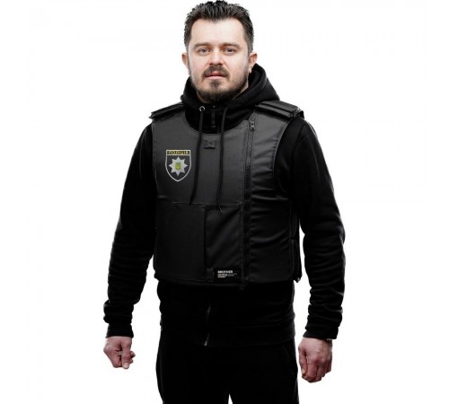 Балістичний протиуламковий жилет 2 класу захисту BROTHERHOOD BV-1 POLICE НВМПЕ UHMWPE Балістичний протиуламковий жилет 2 класу захисту BROTHERHOOD BV-1 POLICE НВМПЕ UHMWPE