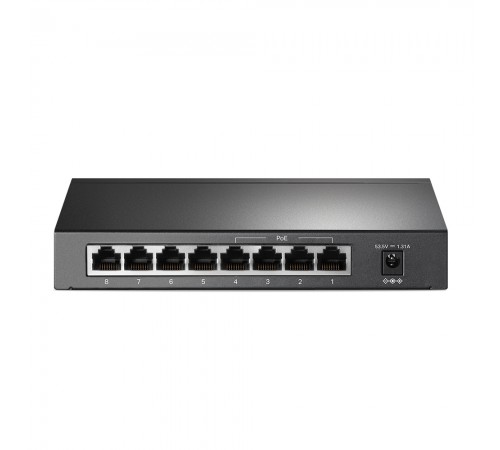 PoE-комутатор TP-Link TL-SF1008P 8-портовий з 4 PoE+ портами некерований PoE-комутатор TP-Link TL-SF1008P 8-портовий з 4 PoE+ портами некерований