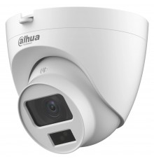 HDCVI відеокамера 2 Мп Dahua DH-HAC-HDW1200CLQP-IL-A (2.8 мм) з вбудованим мікрофоном для системи відеоспостереження