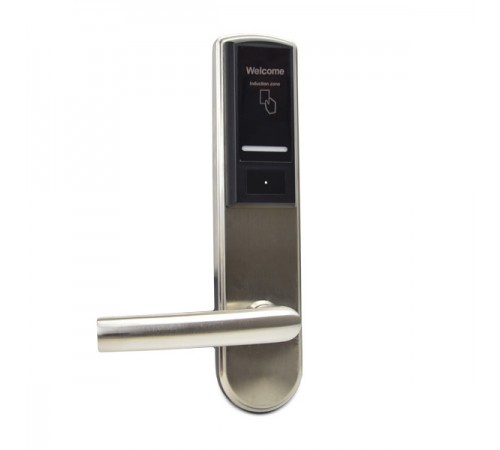 Smart замок зі зчитувачем Mifare ZKTeco LH3000 right (для правих дверей) для готелів Smart замок зі зчитувачем Mifare ZKTeco LH3000 right (для правих дверей) для готелів