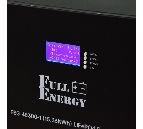 Акумулятор LiFePO4 літій залізо фосфатний 51.2В 300А·год Full Energy FEG-48300-1 Акумулятор LiFePO4 літій залізо фосфатний 51.2В 300А·год Full Energy FEG-48300-1