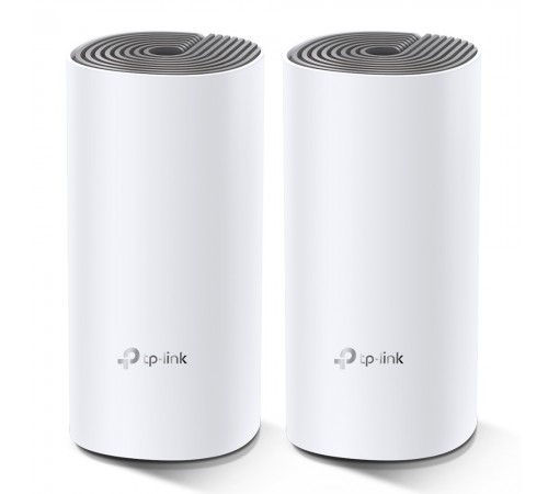 Домашня Mesh Wi-Fi система TP-LINK DECO E4 2PK AC1200 2xFE LAN/WAN MU-MIMO (DECO-E4-2-PACK) Домашня Mesh Wi-Fi система TP-LINK DECO E4 2PK AC1200 2xFE LAN/WAN MU-MIMO (DECO-E4-2-PACK)