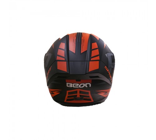 Мотошолом інтеграл Beon R MATT TITAN/ORANGE (матовий титан/помаранчевий) розмір ХL Мотошолом інтеграл Beon R MATT TITAN/ORANGE (матовий титан/помаранчевий) розмір ХL