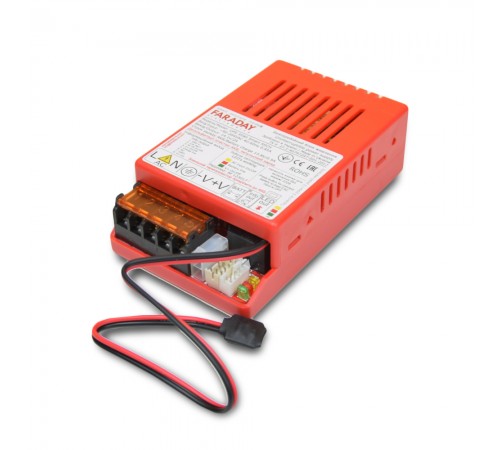 Безперебійний блок живлення Faraday Electronics UPS 35W Smart ASCH PL 24V під акумулятор 7А/г в пластиковому корпусі Безперебійний блок живлення Faraday Electronics UPS 35W Smart ASCH PL 24V під акумулятор 7А/г в пластиковому корпусі