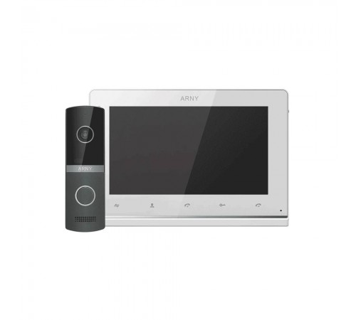 Відеодомофон Arny AVD-7123 (2Mpx) TFT white+graphite Відеодомофон Arny AVD-7123 (2Mpx) TFT white+graphite