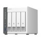 Система зберігання даних QNAP TS-433-4G з 4 відсіками для дисків, 4 ГБ DDR4, настільне виконання