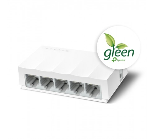 Комутатор TP-Link LiteWave LS1005 5-портовий некерований Комутатор TP-Link LiteWave LS1005 5-портовий некерований