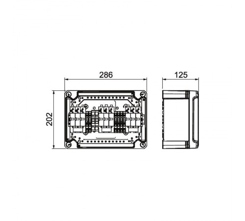 Коробка підключення генератора Тип І+ІІ з 3 MPP трекером, 900V DC (5088420)