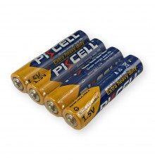 Батарейка PKCELL Extra Heavy Duty AAA R03P 1.5V, 4шт./плівка