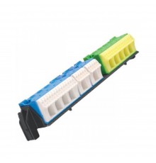 Тримач з клемами Hager VZ464 21*N+20*PE/5*N+6*PE для щитів серії Volta 48(54) модулів