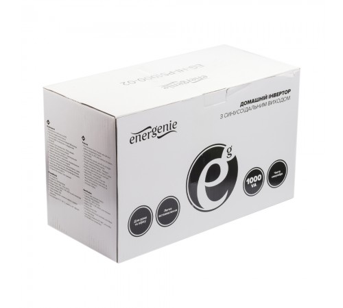 Джерело безперебійного живлення EnerGenie EG-HI-PS1000-02 1000ВА / 600Вт лінійно-інтерактивне з правильною синусоїдою Джерело безперебійного живлення EnerGenie EG-HI-PS1000-02 1000ВА / 600Вт лінійно-інтерактивне з правильною синусоїдою
