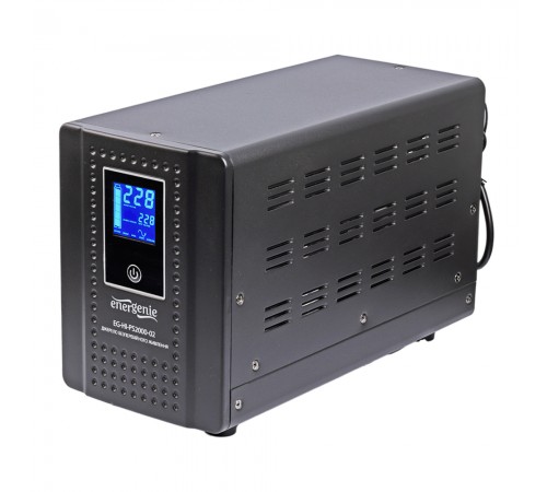Джерело безперебійного живлення EnerGenie EG-HI-PS2000-02 2000ВА / 1200Вт лінійно-інтерактивне з правильною синусоїдою Джерело безперебійного живлення EnerGenie EG-HI-PS2000-02 2000ВА / 1200Вт лінійно-інтерактивне з правильною синусоїдою