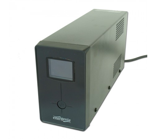 Джерело безперебійного живлення EnerGenie EG-UPS-032 850ВА / 510Вт лінійно-інтерактивне з LCD-дисплеєм Джерело безперебійного живлення EnerGenie EG-UPS-032 850ВА / 510Вт лінійно-інтерактивне з LCD-дисплеєм