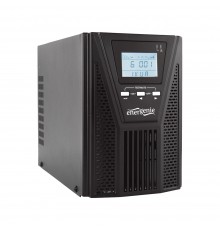 Джерело безперебійного живлення EnerGenie EG-UPSO-1000 1000ВА / 900Вт подвійного перетворення з правильною синусоїдою