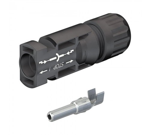 MC-4 конектор Staubli MC-socket PV-KBT4/6I-UR 5-6 мм (мама) MC-4 конектор Staubli MC-socket PV-KBT4/6I-UR 5-6 мм (мама)