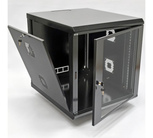 Шафа серверна CMS 12U 600 х 700 х 640 UA-MGSWA127B для мережевого обладнання Шафа серверна CMS 12U 600 х 700 х 640 UA-MGSWA127B для мережевого обладнання