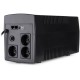 Джерело безперебійного живлення Vinga VPC-1200PU 1200ВА / 720 Вт з LCD-дисплеєм з USB у пластиковому корпусі