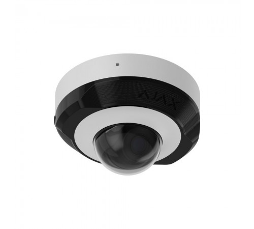 IP-відеокамера Ajax DomeCam Mini (8 Мп/4 мм) white, дротова з роздільною здатністю 8 Мп і кутом огляду до 85° IP-відеокамера Ajax DomeCam Mini (8 Мп/4 мм) white, дротова з роздільною здатністю 8 Мп і кутом огляду до 85°