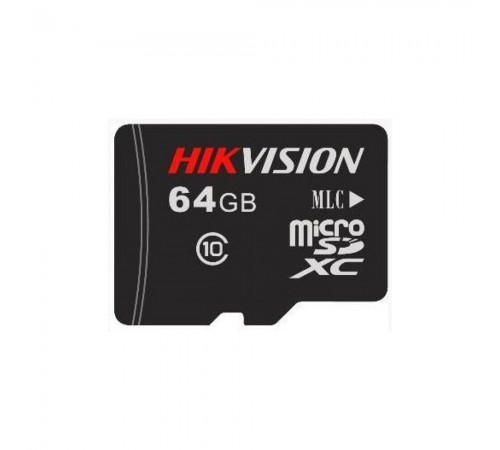 Карта пам'яті micro SDXC class 10 Hikvision HS-TF-P1/64G