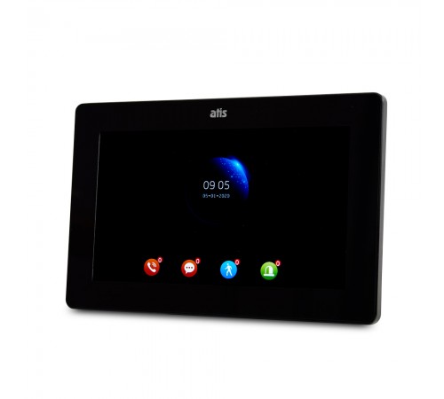 Комплект Wi-Fi відеодомофонa 7" ATIS AD-770FHD/T-Black з підтримкою Tuya Smart + AT-400FHD Silver Комплект Wi-Fi відеодомофонa 7" ATIS AD-770FHD/T-Black з підтримкою Tuya Smart + AT-400FHD Silver