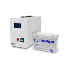 Комплект автономного резервного електроживлення: Інвертор Full Energy HB1512 1500ВА/1200Вт + АКБ Full Energy FEL-12100 12 В 100 А·год