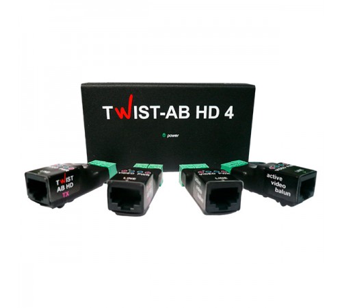 Комплект підсилювачів TWIST AB-HD-4 Комплект підсилювачів TWIST AB-HD-4