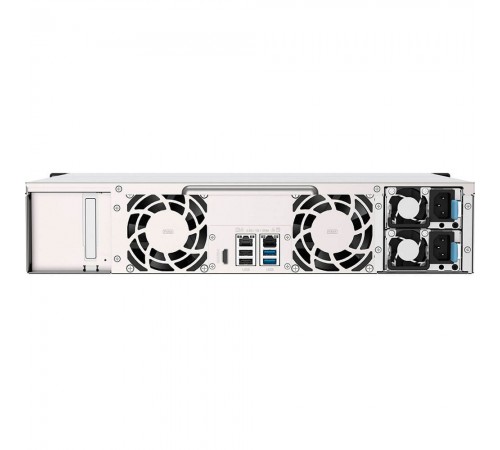 Система зберігання даних QNAP TS-1253DU-RP-4G з 12 відсіками для дисків, 4GB RAM, стійкове виконання 2U Система зберігання даних QNAP TS-1253DU-RP-4G з 12 відсіками для дисків, 4GB RAM, стійкове виконання 2U