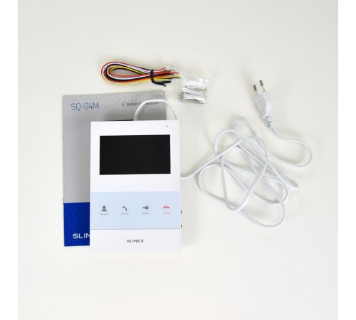 Відеодомофон Slinex SQ-04M white розпродаж (553) Відеодомофон Slinex SQ-04M white розпродаж (553)