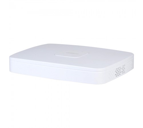 IP-відеореєстратор 8-канальний з PoE Dahua DHI-NVR2108-8P-I2 з AI функціями для систем відеонагляду IP-відеореєстратор 8-канальний з PoE Dahua DHI-NVR2108-8P-I2 з AI функціями для систем відеонагляду