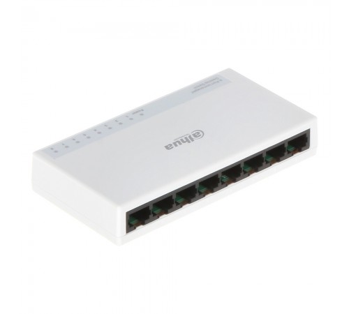 Комутатор Dahua DH-PFS3008-8ET-L 8-портовий некерований Комутатор Dahua DH-PFS3008-8ET-L 8-портовий некерований
