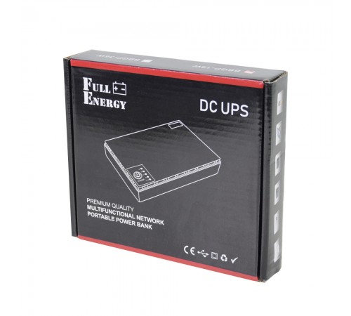 Джерело безперебійного живлення Full Energy BBGP-36W Mini UPS для Wi-Fi роутера Джерело безперебійного живлення Full Energy BBGP-36W Mini UPS для Wi-Fi роутера