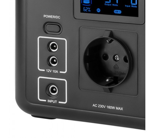 Багатофункціональна портативна зарядна станція Logicpower LP CHARGER 160 (160W, 204Wh) Багатофункціональна портативна зарядна станція Logicpower LP CHARGER 160 (160W, 204Wh)