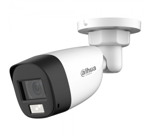 HDCVI відеокамера 5 Мп Dahua DH-HAC-HFW1500CLP-IL-A (2.8 мм) з подвійним підсвічуванням для системи відеонагляду HDCVI відеокамера 5 Мп Dahua DH-HAC-HFW1500CLP-IL-A (2.8 мм) з подвійним підсвічуванням для системи відеонагляду