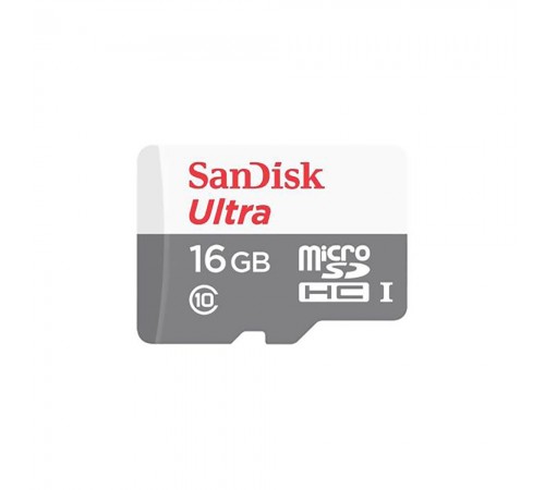Карта пам'яті з адаптеором SanDisk MICRO SDHC 16GB UHS-I SDSQUNS-016G-GN3MA Карта пам'яті з адаптеором SanDisk MICRO SDHC 16GB UHS-I SDSQUNS-016G-GN3MA