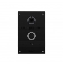 IP панель виклику Bas-IP AV-08FB black з розпізнаванням облич і зчитувачем UKEY