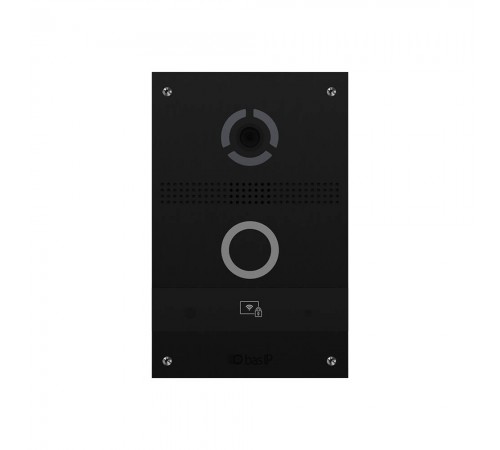 IP панель виклику Bas-IP AV-08FB black з розпізнаванням облич і зчитувачем UKEY IP панель виклику Bas-IP AV-08FB black з розпізнаванням облич і зчитувачем UKEY