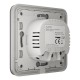 Вимикач Ajax LightSwitch 2-gang Graphite двоклавішний