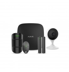 Комплект бездротової сигналізації Ajax StarterKit black + IP-відеокамера 2 Мп IMOU Cue 2 (IPC-C22EP-A) с Wi-Fi
