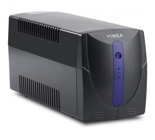 Джерело безперебійного живлення Vinga VPE-800PU 800ВА / 480 Вт з LED-індикацією з USB у пластиковому корпусі Джерело безперебійного живлення Vinga VPE-800PU 800ВА / 480 Вт з LED-індикацією з USB у пластиковому корпусі
