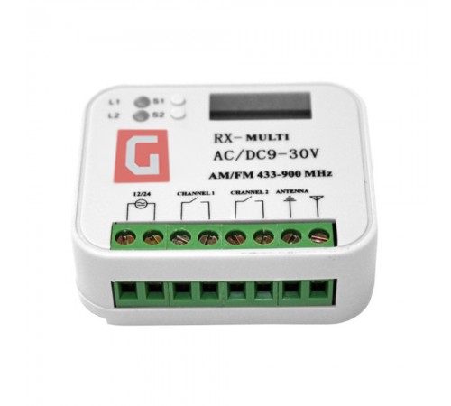 Приймач GANT MULTI RX 2-канальний універсальний зовнішній Приймач GANT MULTI RX 2-канальний універсальний зовнішній
