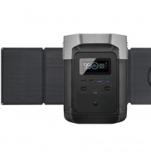 Комплект EcoFlow DELTA + 3*110W Solar Panel зарядна станція та три сонячні панелі