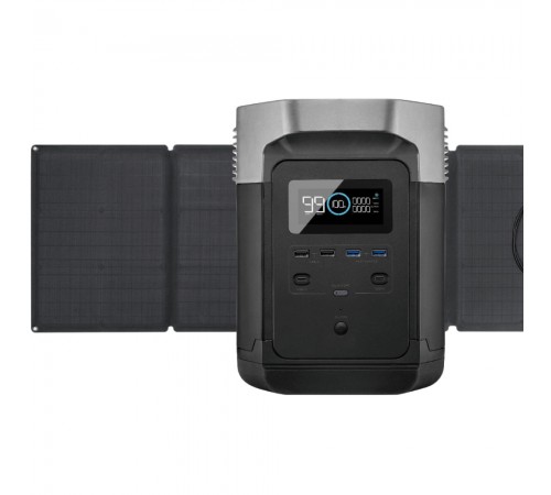 Комплект EcoFlow DELTA + 3*110W Solar Panel зарядна станція та три сонячні панелі Комплект EcoFlow DELTA + 3*110W Solar Panel зарядна станція та три сонячні панелі