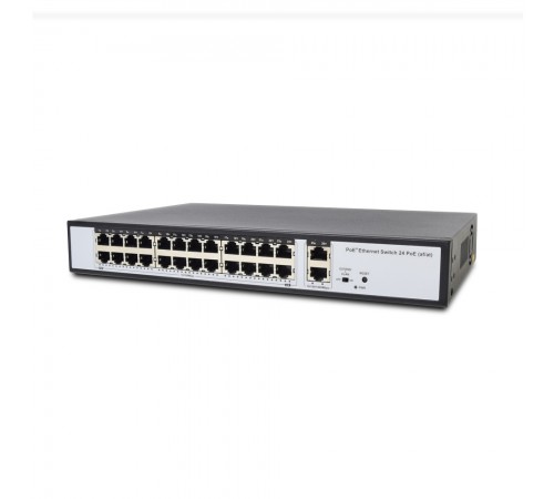 Некерований PoE-комутатор ATIS PoE-1026-24P Pro з 24 портами PoE Некерований PoE-комутатор ATIS PoE-1026-24P Pro з 24 портами PoE