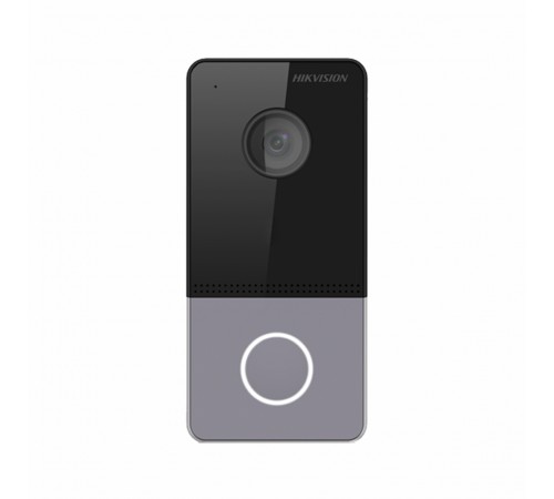 IP-відеопанель 2 Мп з PoE Hikvision DS-KV6103-PE1(C) для IP-домофонів IP-відеопанель 2 Мп з PoE Hikvision DS-KV6103-PE1(C) для IP-домофонів