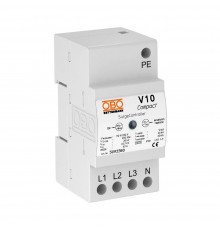 Обмежувач перенапруг OBO Bettermann Тип ІІ+III V10 COMPACT 255V (5093380)