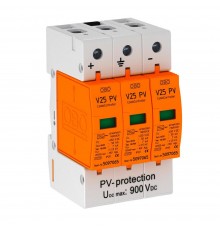 Обмежувач перенапруг OBO Bettermann Тип I+II V25-B+C 3-PH900 (5097447)