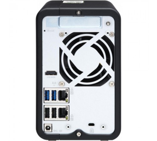 Система зберігання даних QNAP TS-253D-4G з 2 відсіками для дисків, 4GB RAM, настільне виконання Система зберігання даних QNAP TS-253D-4G з 2 відсіками для дисків, 4GB RAM, настільне виконання