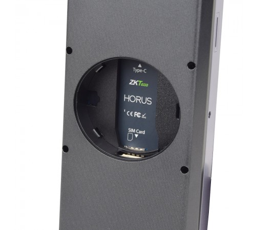 Бездротовий біометричний термінал ZKTeco Horus E1-FP [ID] ADMS